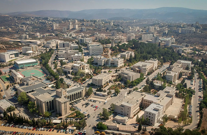  Birzeit University near Ramallah. (credit: Wikimedia Commons)