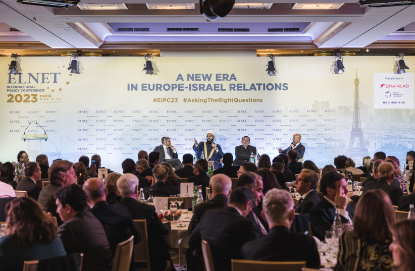 PLENARY SESSION on the Treatment of Minorities in the Middle East (photo credit: @PhServent/Courtesy ELNET)