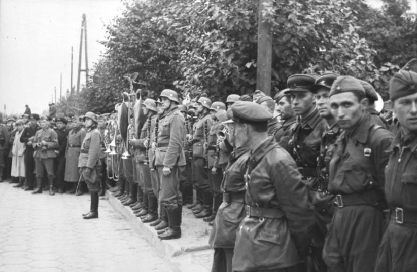 Joint Nazi-Soviet military parade in Poland