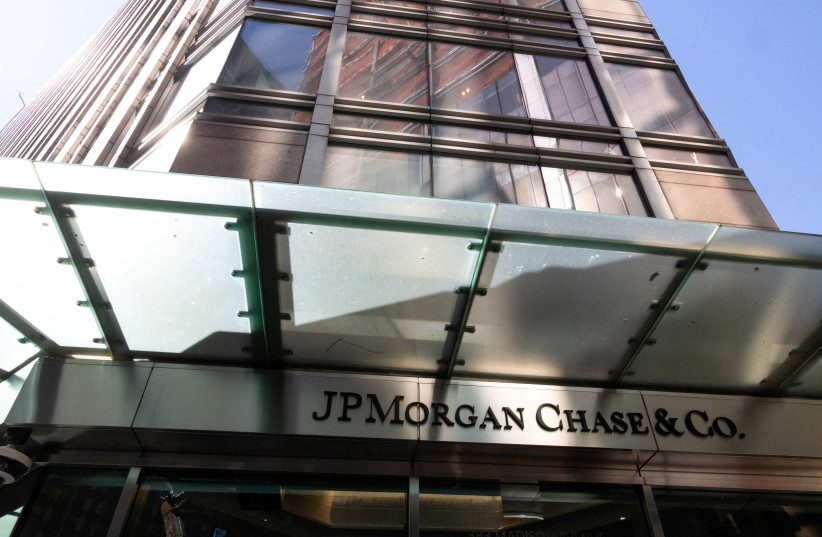  JPMorgan Chase Bank is seen in New York City, US, March 21, 2023. (photo credit: REUTERS/CAITLIN OCHS/FILE PHOTO)
