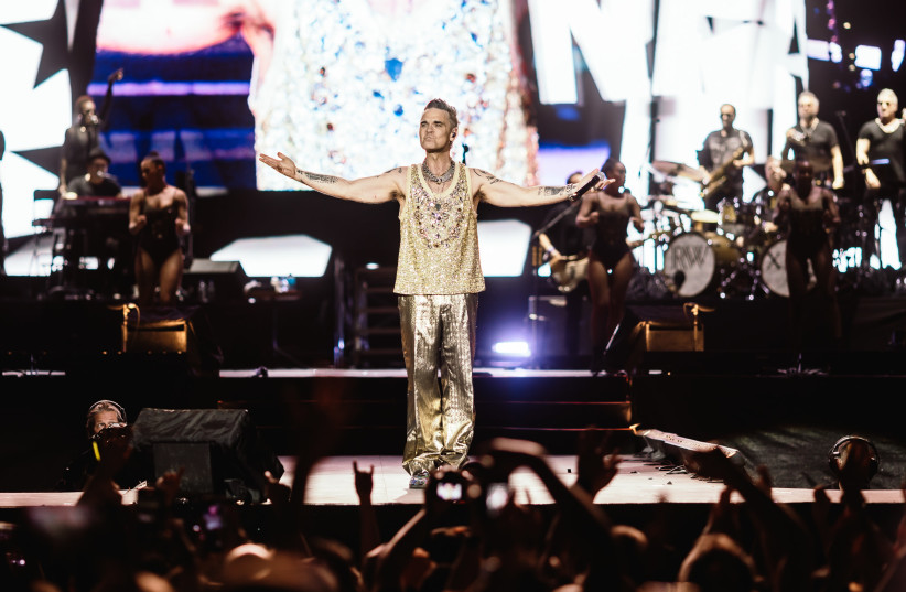 Concert de Robbie Williams, 1er juin 2023 (crédit : Eclipse Media)