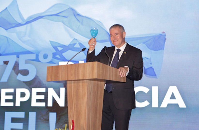  The Israeli ambassador to Brazil  Daniel Zohar Zonshine (credit: Israeli Embassy in Brazil )