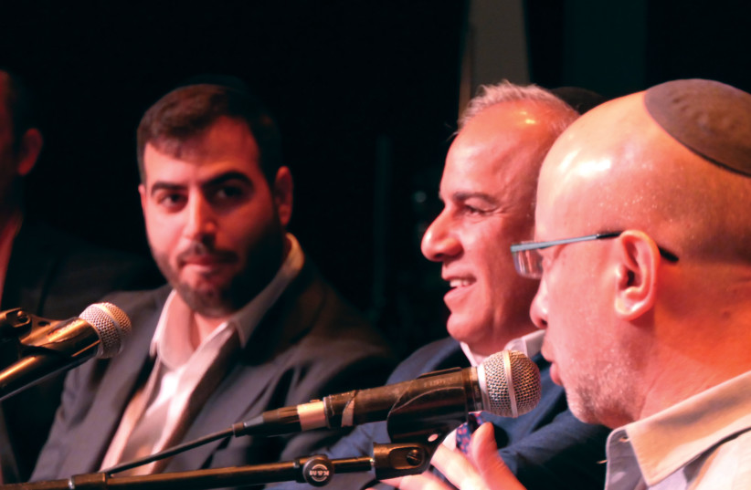  BAKASHOT HALAB tradition – Roni Ish Ran (R), Yehiel Nahari (C) and Nethaniel Cohen.  (credit: Guy Zigron)