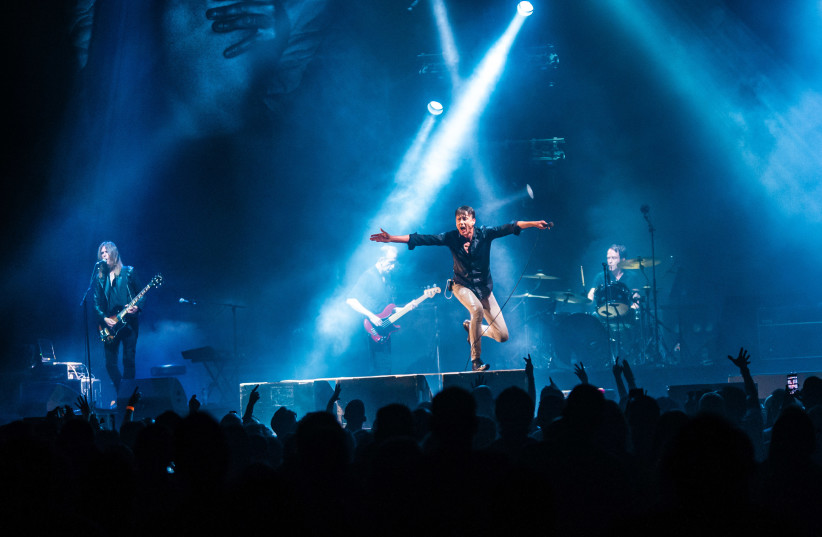  Suede perform in Tel Aviv on June 15, 2023 (credit: LIOR KETER)