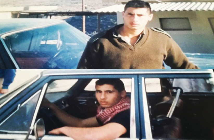 BITON AS a young soldier during the First Intifada.