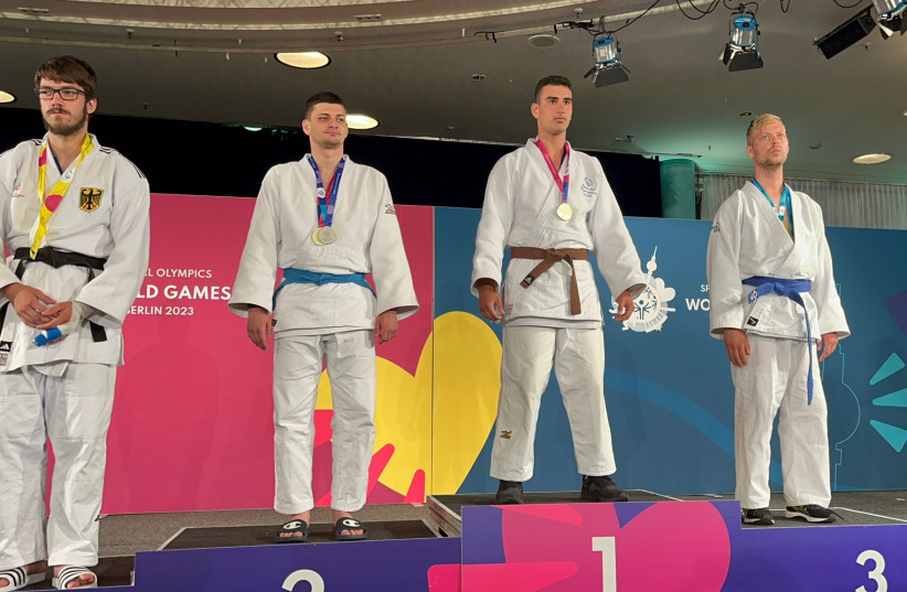 Israeli Special Olympics judo gold medalist Ido Rabinowitz (credit: SPECIAL OLYMPICS ISRAEL)