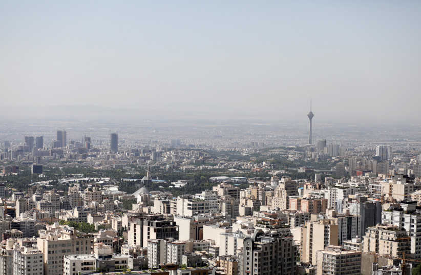  A general view of Tehran city, in Tehran, Iran June 12, 2020. (credit: ALI KHARA/WANA (WEST ASIA NEWS AGENCY)/VIA REUTERS)