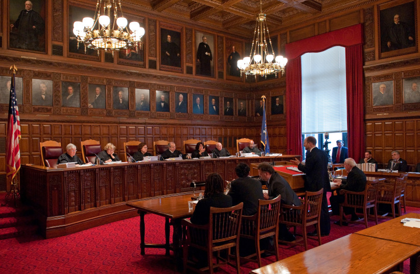  New York Court of Appeals hearing oral arguments (credit: NASA PHOTO/JIM ROSS/PUBLIC DOMAIN/VIA WIKIMEDIA COMMONS)