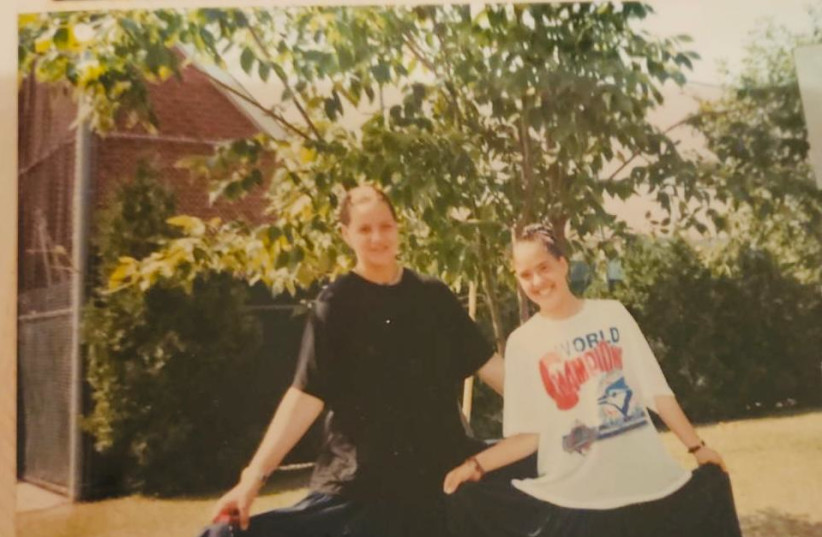  THEN: CAMP with Leora, Toronto, summer 1994. (credit: LEORA ASHMAN)