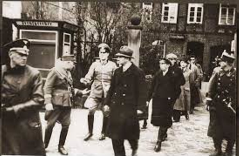  ews rounded up in Stadthagen after Kristallnacht. (credit: PICRYL)