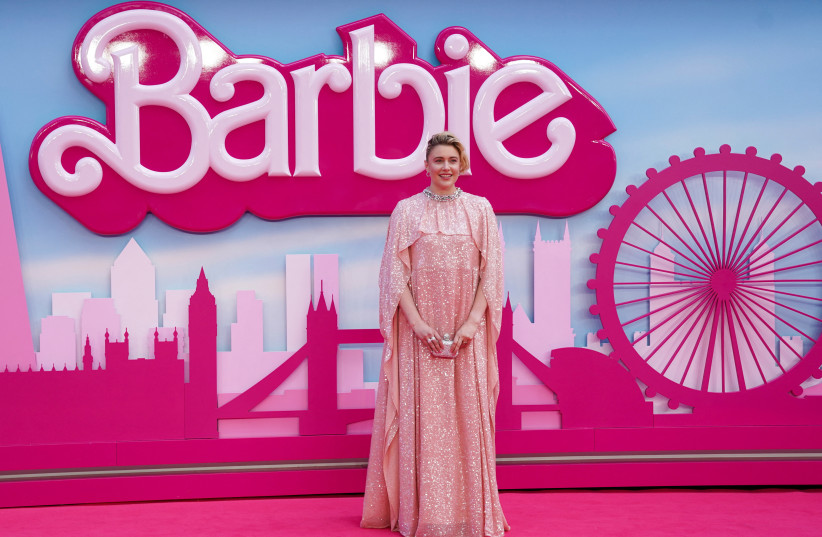  Director Greta Gerwig attends the European premiere of ''Barbie'' in London, Britain July 12, 2023. (credit: REUTERS/Maja Smiejkowska)