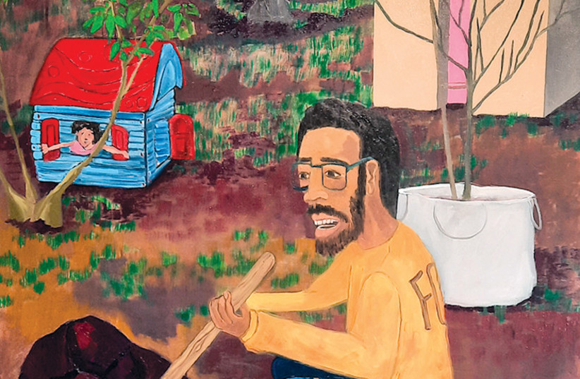 ‘ONCE. FREEDOM’ on show at Jerusalem Artists House. Pictured: ‘Untitled, Erez Uzan’.