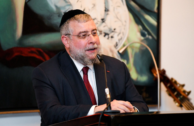  Rabbi Pinchas Goldschmidt (credit: ELI ITIKIN)