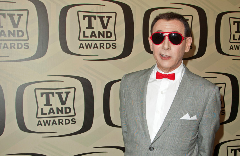  Paul Reubens as Pee-Wee Herman arrives for the 10th Annual TV Land Awards at the Lexington Avenue Armory in New York April 14, 2012. (credit: REUTERS/ANDREW KELLY/FILE PHOTO)