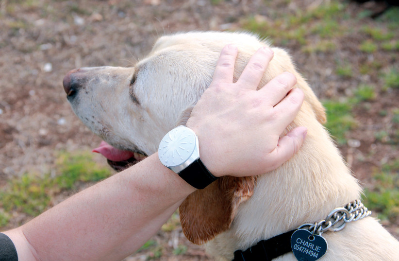 YONI ZAZON developed a watch for blind people.  (credit: YONI ZAZON)