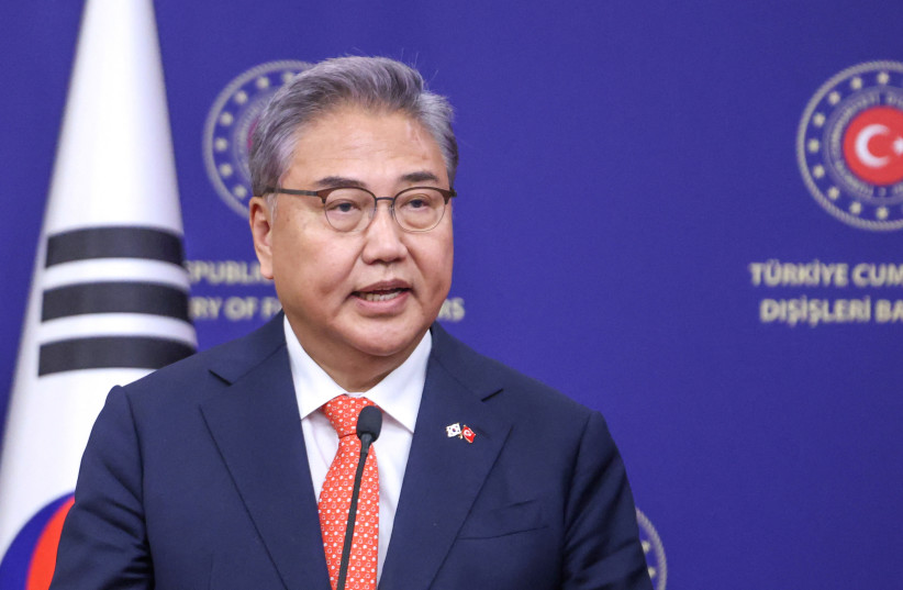  South Korea's Foreign Minister Park Jin, July 29, 2023 (credit: REUTERS/CAGLA GURDOGAN)