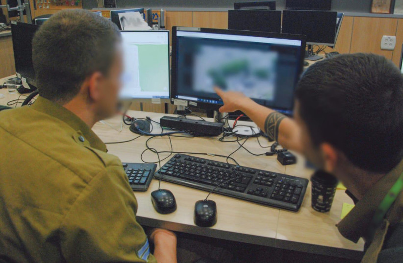  I-NET SOLDIERS in action. (credit: IDF Spokesperson’s Office)