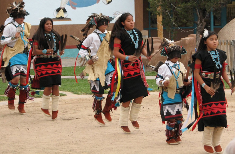 A Navajo ceremonial dance. (credit: FLICKR)