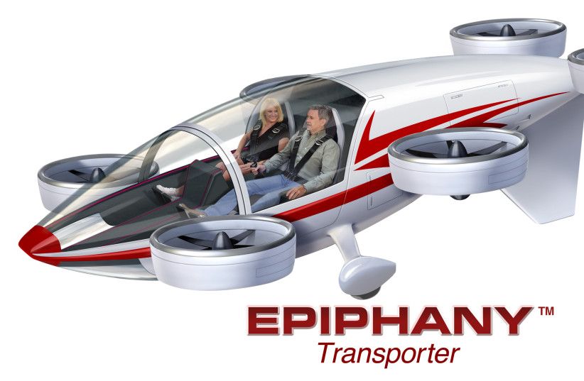  An Epiphany Transporter concept image. (credit: Applied eVTOL Concepts)