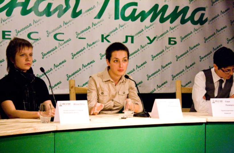 Evgenia Otto and Elena Kostuchenko. (credit: International Gay and Lesbian Film Festival/Wikimedia Commons)