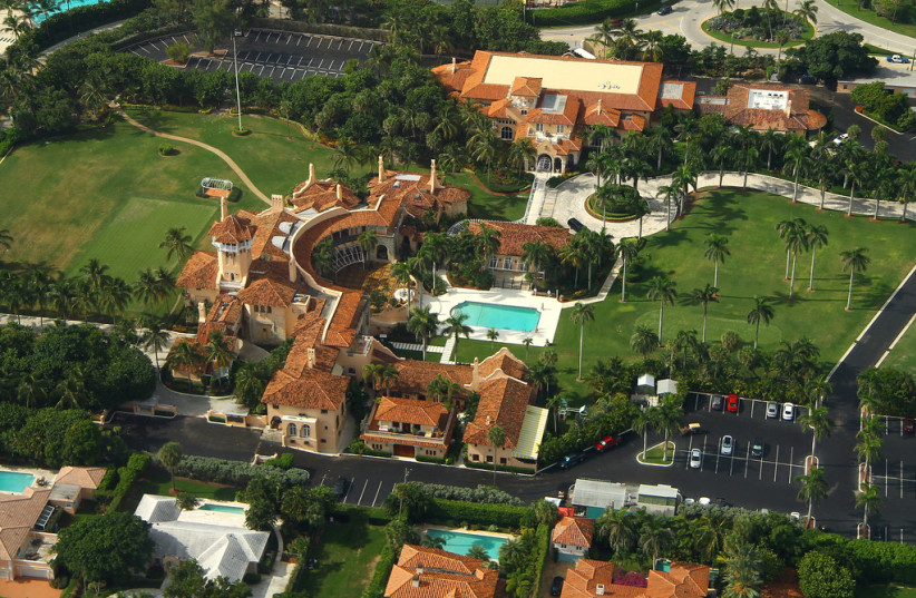 An aerial view of the Mar-a-Lago property in Florida (credit: FLICKR)