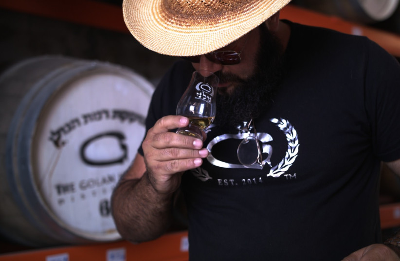  CANADIAN-BORN David Zibell seeks to define Israeli whiskey. (credit: Golani Distillery)