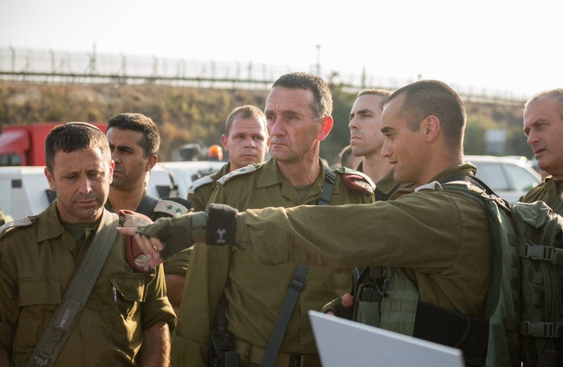  checkpoint on the central Jerusalem-Tel Aviv Route 443 highway (credit: IDF SPOKESPERSON'S UNIT)