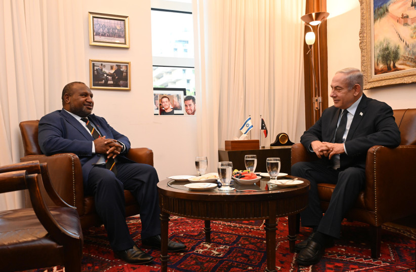  Papua New Guinea opens embassy in Jerusalem. (credit: HAIM ZACH/GPO)
