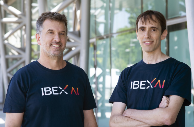  Ibex's co-founders, CEO Joseph Mossel (left) and CTO Chaim Linhart (right). (credit: IBEX MEDICAL ANALYTICS)