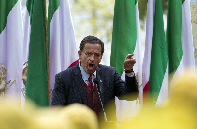  Former UN Ambassador Bill Richardson speaks during a ''No to Rouhani, Yes to Human Rights in Iran Rally'' organized by the National Council of Resistance of Iran, outside of the United Nations headquarters in Manhattan, New York, September 28, 2015.  (credit: REUTERS/DARREN ORNITZ/FILE PHOTO)
