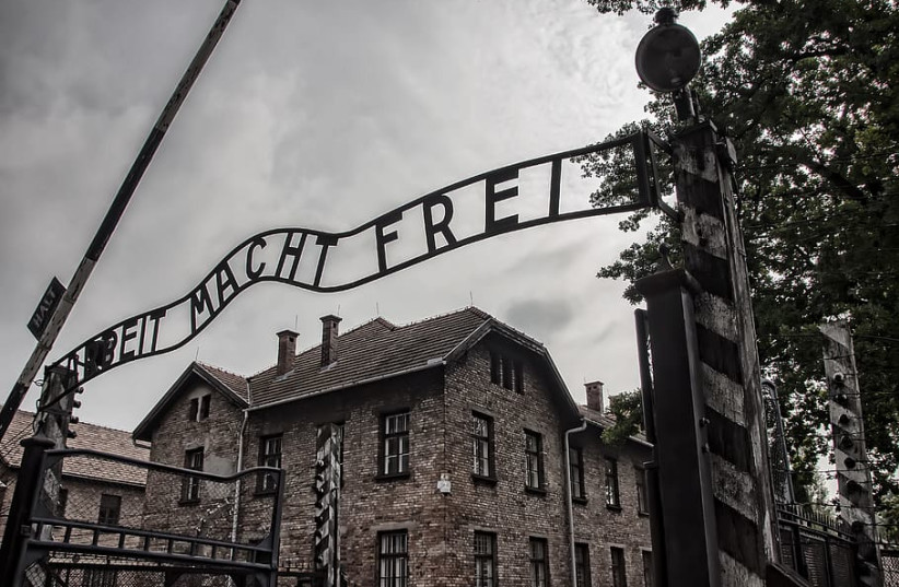 Auschwitz concentration camp, operated by Nazi Germany in occupied Poland during the Holocaust. (credit: WALLPAPER FLARE)