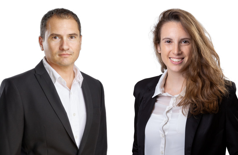  Avi Moreh and Meitar Meiry Dagim of the Commercial Law Department at Firon Law firm. (credit: Studio Thomas)