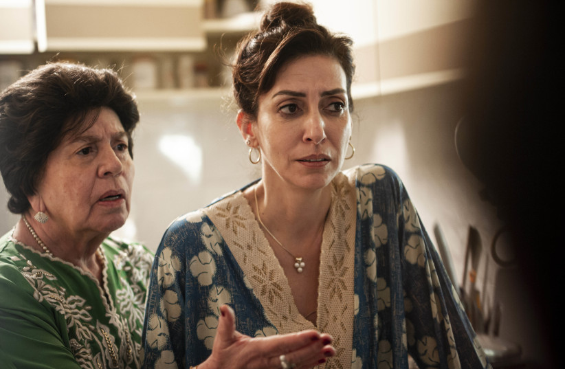  Best Supporting Actress winner, Tikva Dayan (left) and the Best Actress winner, Reymonde Amsallem, from Seven Blessings. (credit: United King Films/Maria Brodkin)