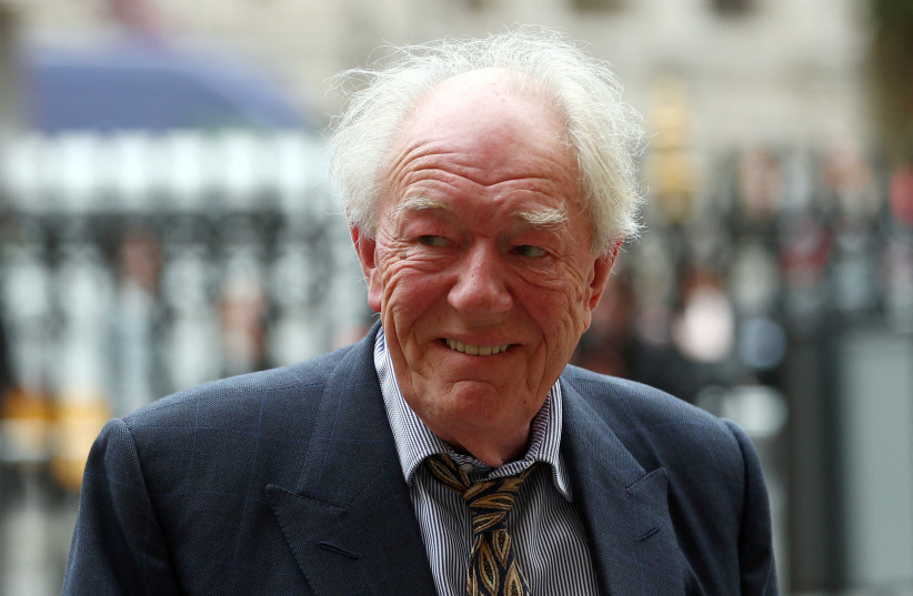  Actor Michael Gambon attends a Service of Thanksgiving for Sir Peter Hall at Westminster Abbey in London, Britain, September 11, 2018. (credit: REUTERS/HANNAH MCKAY/FILE PHOTO)
