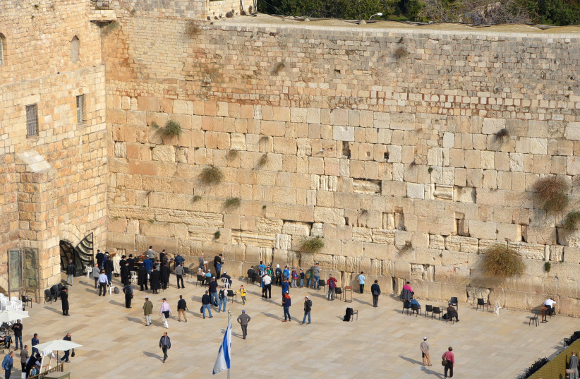  A view of the Kotel. (credit: FLICKR)
