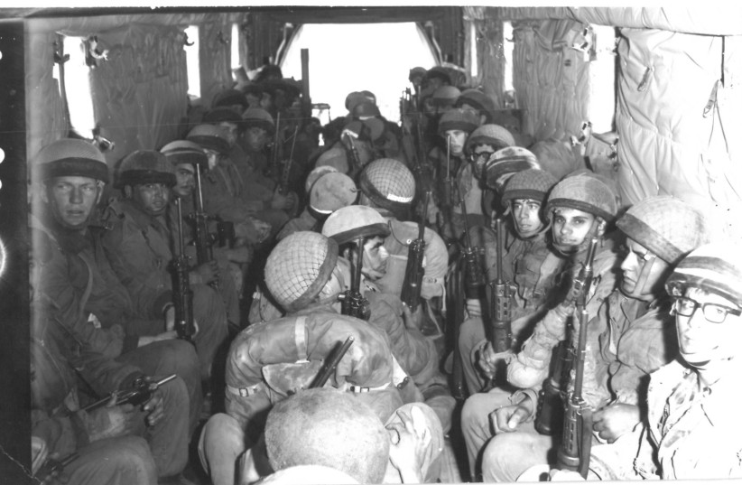  Israeli soldiers during the Yom Kippur War. (credit: IDF)