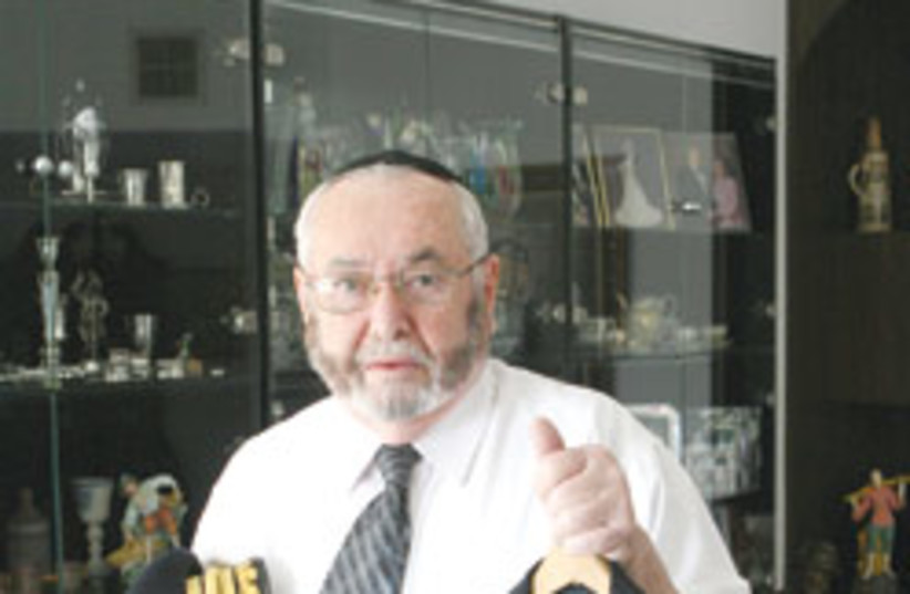 Rabbi Alan Greenspan 88 248 (photo credit: Ariel Jerozolimski)