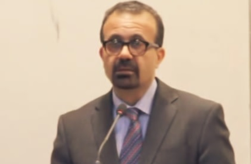 Joseph Massad at the University of Chile in 2014.