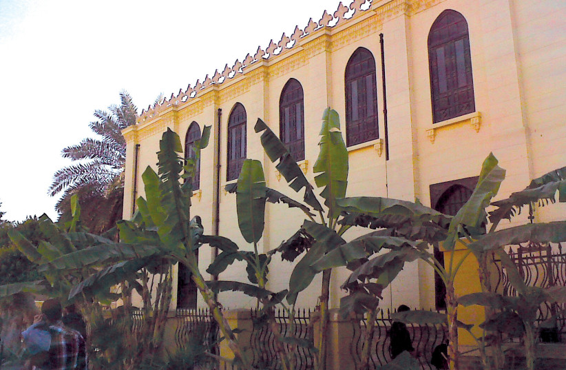  The Ben Ezra Synagogue in Cairo. (credit: WIKIPEDIA)
