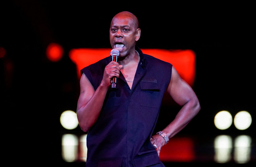  Comedian Dave Chappelle performs at Madison Square Garden in New York City (credit: REUTERS)