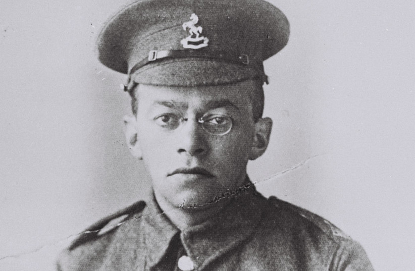  Ze'ev Jabotinsky in army uniform during World War I. (credit: PUBLIC DOMAIN)