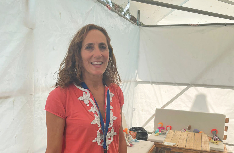 EVEN FOR children, the only thing therapists can do now is to listen and help them find strength, says art therapist Dr. Debra Kalmnowitz.
