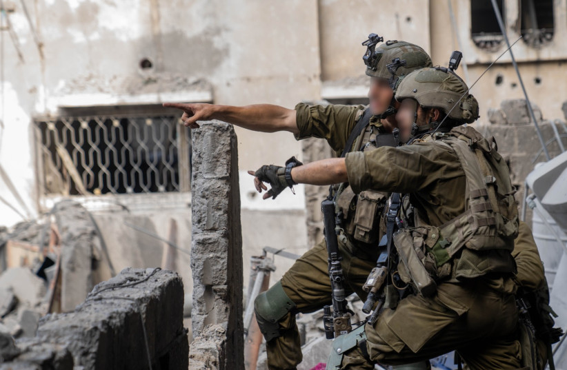  IDF soldiers operating in the Gaza Strip. November 18, 2023 (credit: IDF)