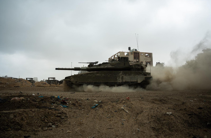 Israeli forces operate across the Gaza Strip on November 20, 2023