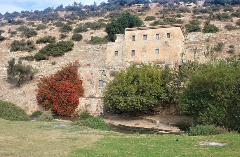  The monks' mill in Nahal Tzipori (credit: Ziv Rainstein)