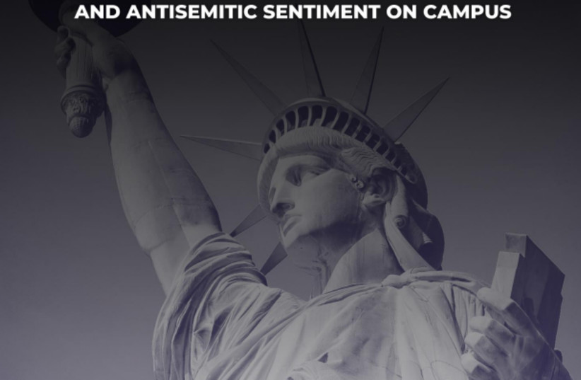  Report spearheaded by the Institute for the Study of Global Antisemitism and Policy (ISGAP) and conducted by the National Council of Resistance of Iran (NCRI) (credit: Courtesy ISGAP)