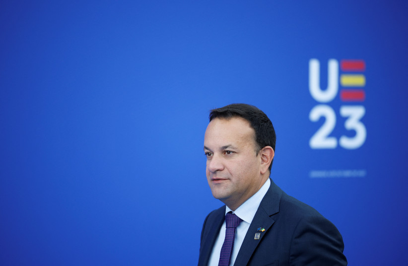  Ireland's Prime Minister (Taoiseach) Leo Varadkar attends the informal meeting of European heads of state or government, in Granada, Spain October 6, 2023. (credit: REUTERS/JUAN MEDINA)