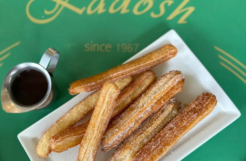  Jerusalem corruption. The churros of Holy Coffee (credit: Holly Coffee)