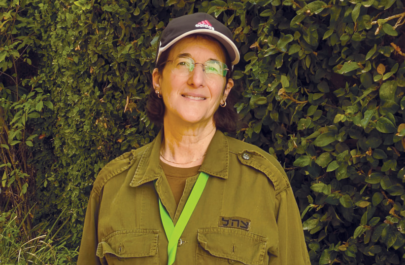  Sharon Laufer in uniform (credit: IDF SPOKESPERSON'S UNIT)