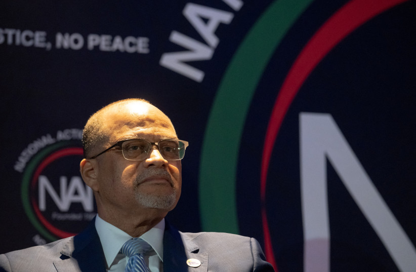  New York City School Chancellor David Banks attends the National Action Network Convention in New York, U.S., April 14, 2023. (credit: REUTERS/JEENAH MOON)